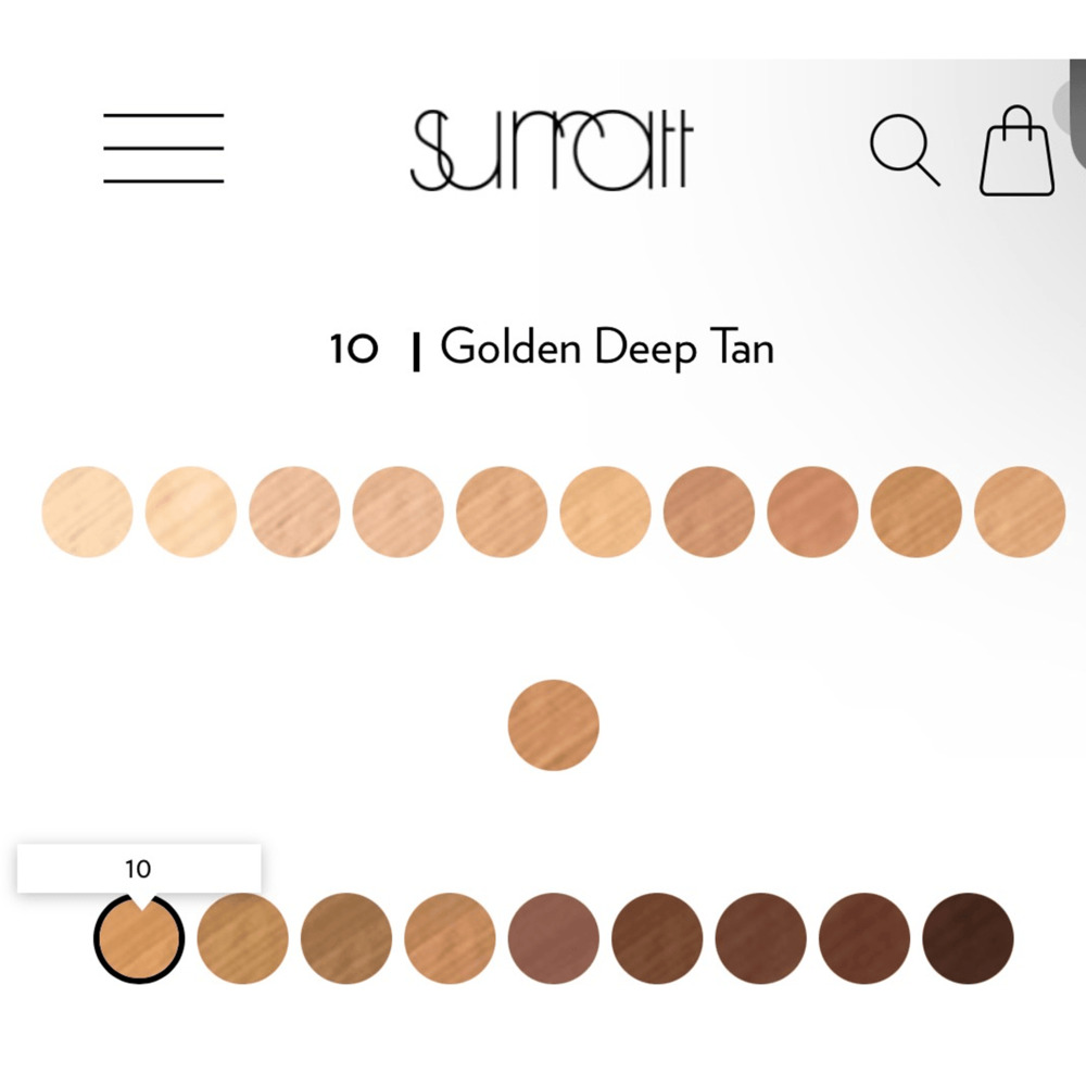 Surratt Beauty NIB Surreal Skin Foundation Wand in 10 (Golden Deep Tan) - Picture 4 of 4